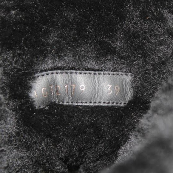 SOLD Chanel Black Tweed Winter Boots - Picture 2 of 5